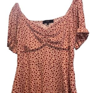 Vibe Women's Floral Blouse- Size Medium